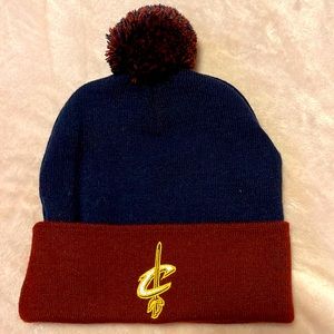 NBA Cleveland Cavaliers mens pom Pom hat